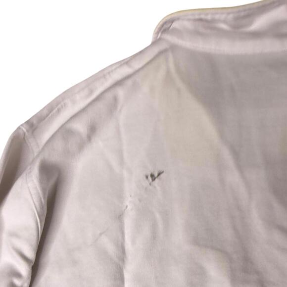 White Navy BonWorth Quarter Zip Pullover Size S Petite - Picture 4 of 5